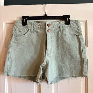 Universal Thread Mint Green Midi Jean Shorts